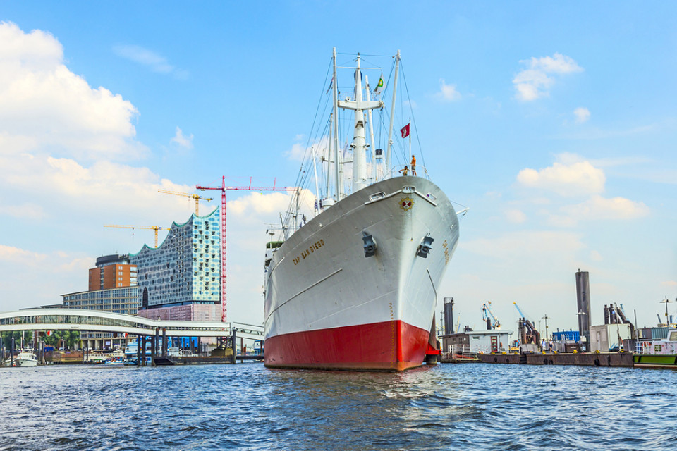 Kurzurlaub in Hamburg - das Museumsschiff Cap San Diego und die Dauerbaustelle Elbphilharmonie