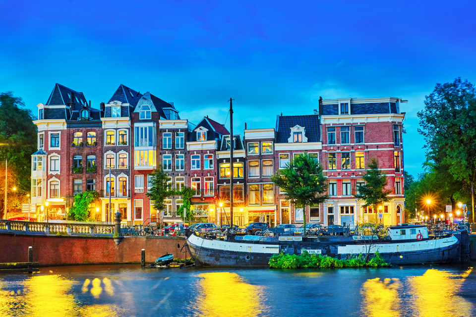 Kurzurlaub in Amsterdam - Grachtenrundfahrt